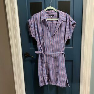 Tommy Hilfiger Shirt dress sz 12 EUC
